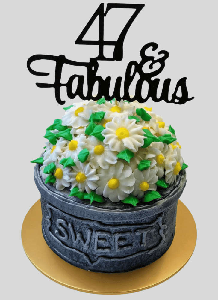 Pretty Daisy Cake