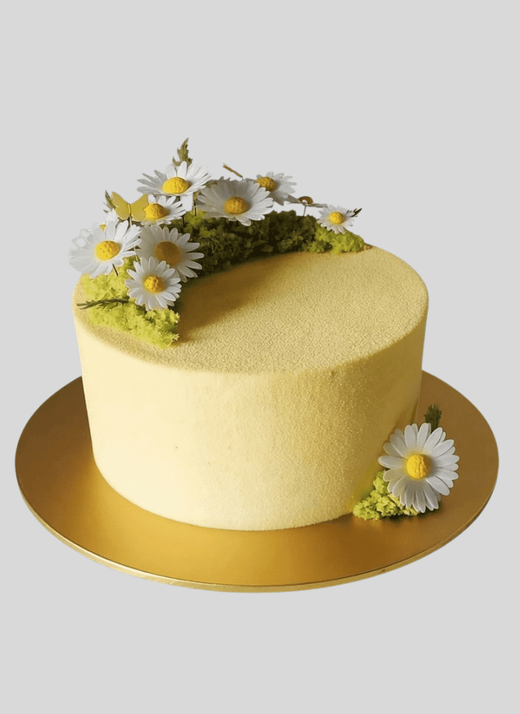 Radiant Daisy Cake