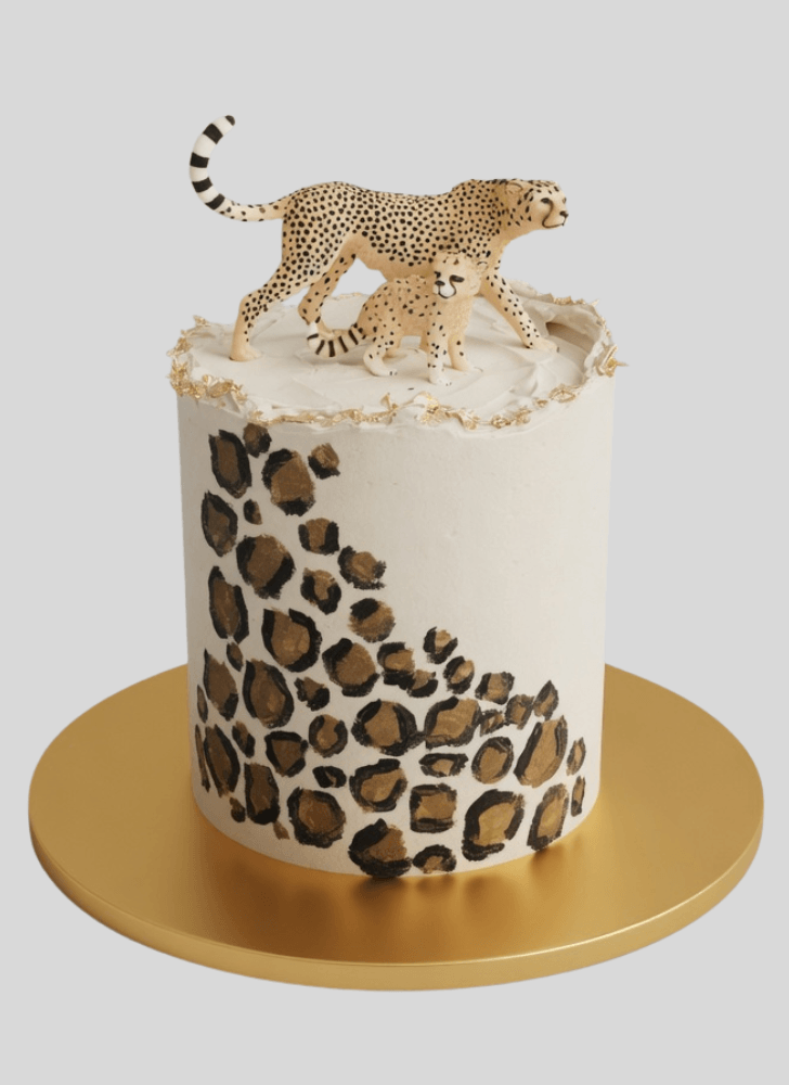 Bewitching Cheetah Cake