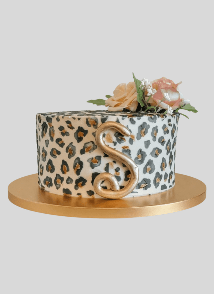 Captivating Cheetah Cake