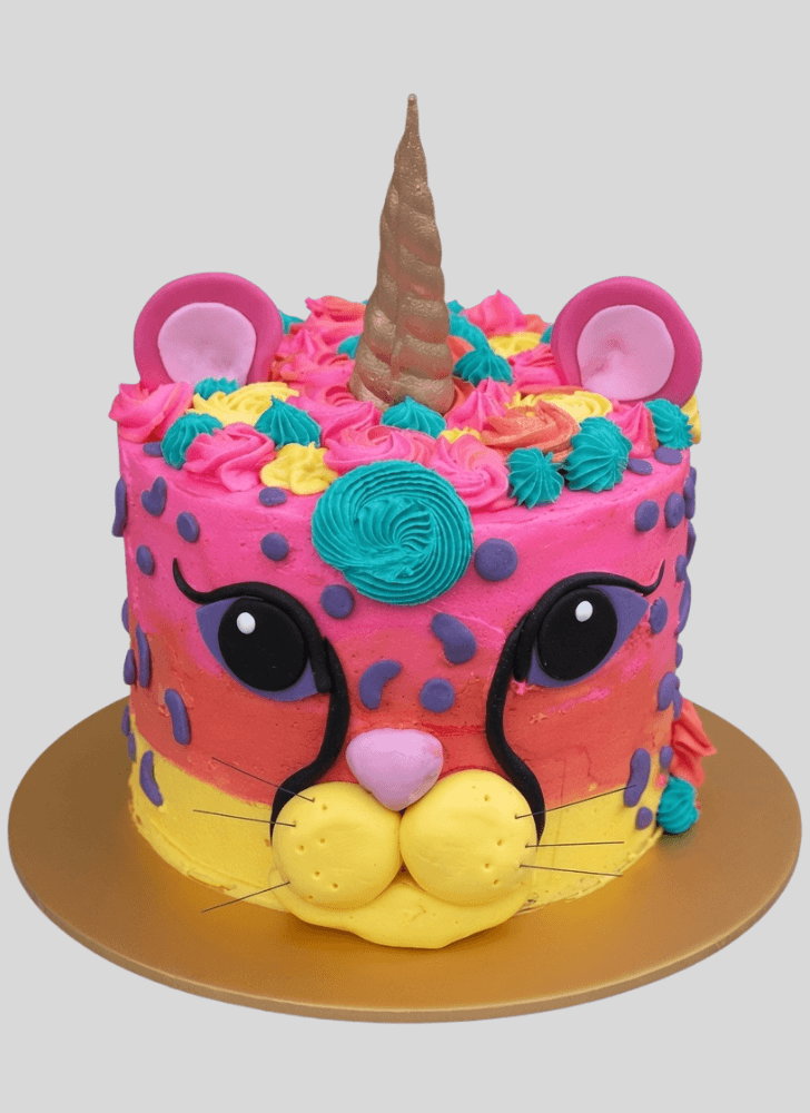 Divine Cheetah Cake