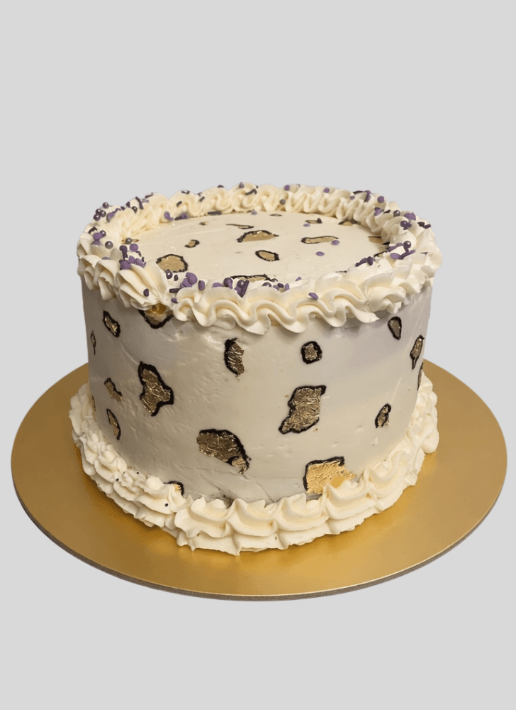 Fascinating Cheetah Cake