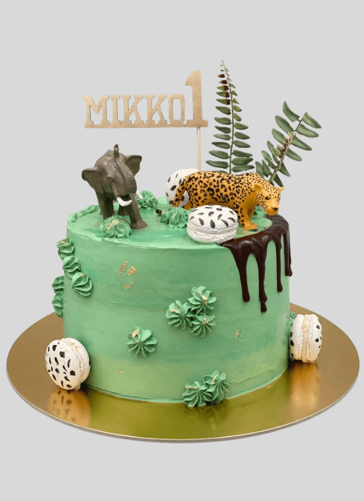 Fetching Cheetah Cake