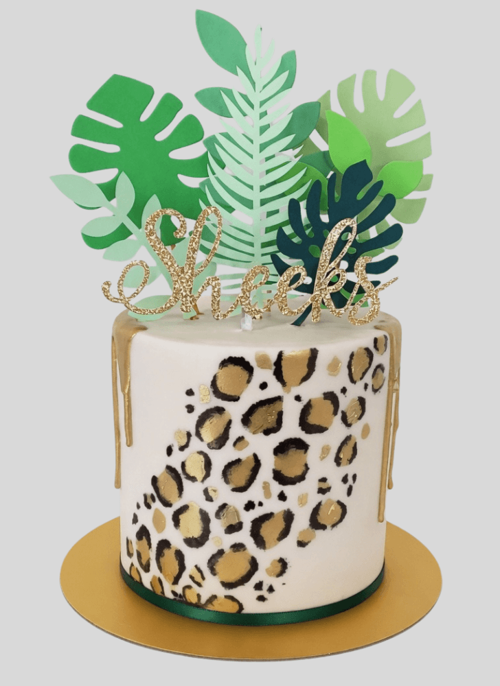 Fine Cheetah Cake