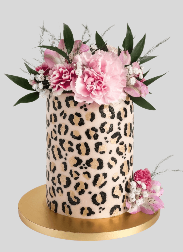 Magnetic Cheetah Cake