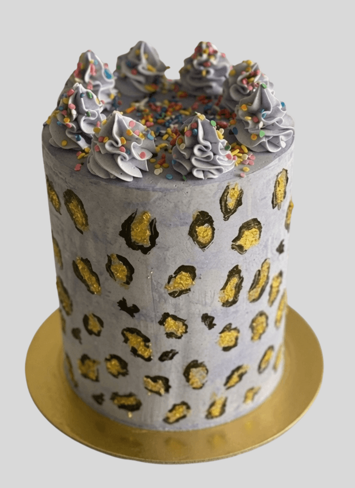 Ravishing Cheetah Cake