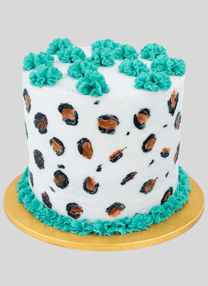 Slightly Cheetah Cake