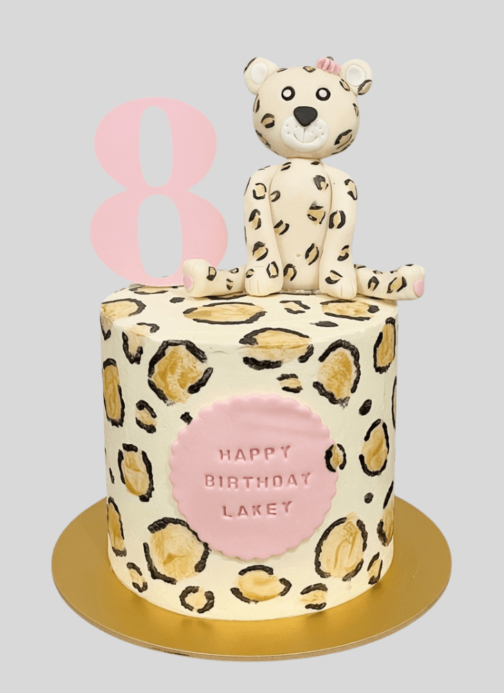 Superb Cheetah Cake