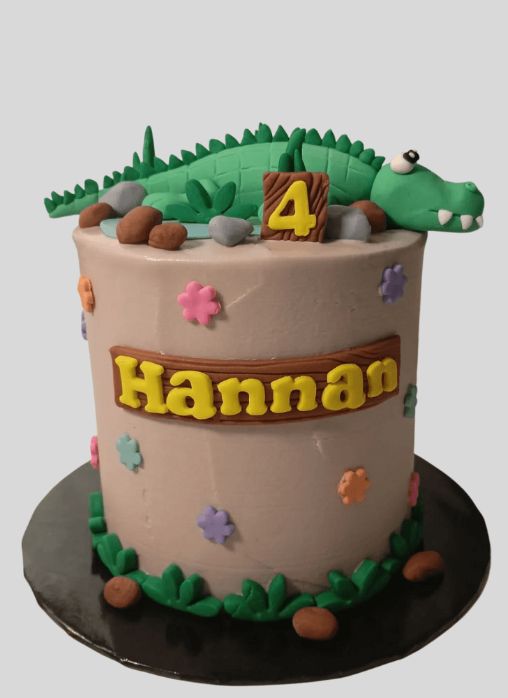 Beauteous Crocodile Cake