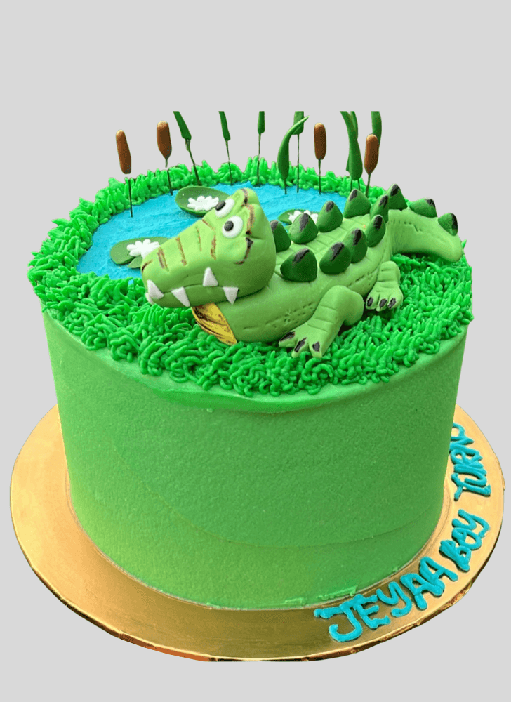 Bewitching Crocodile Cake