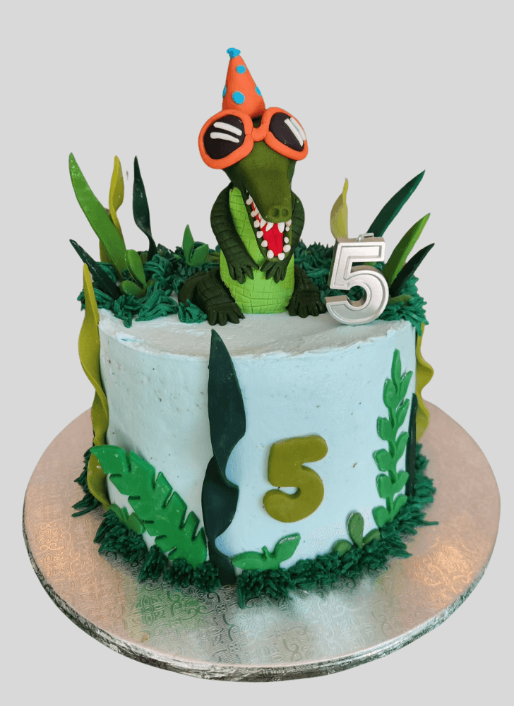 Captivating Crocodile Cake