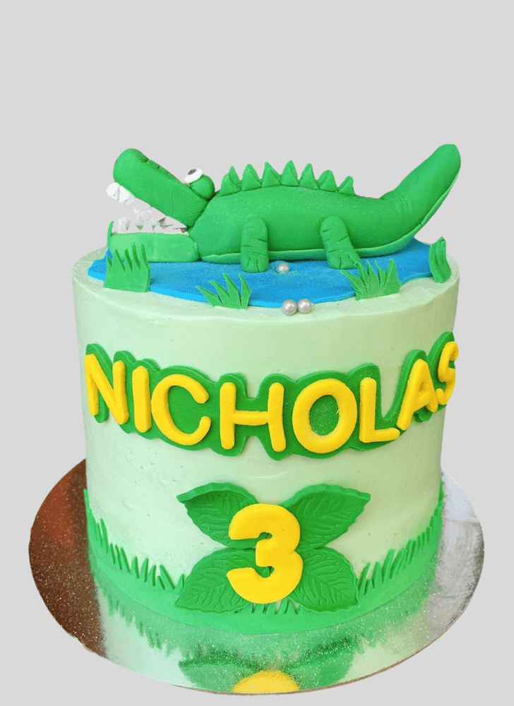 Divine Crocodile Cake