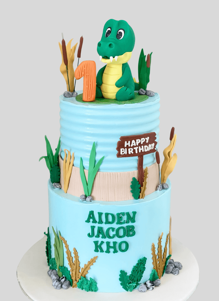 Excellent Crocodile Cake