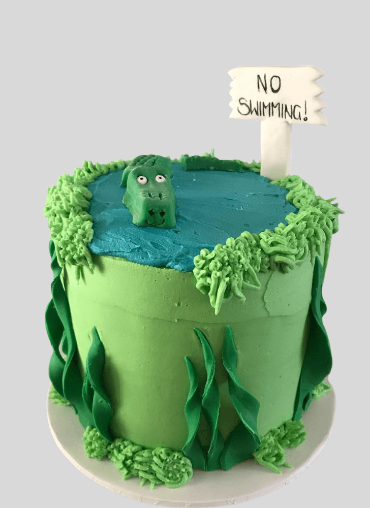 Magnificent Crocodile Cake