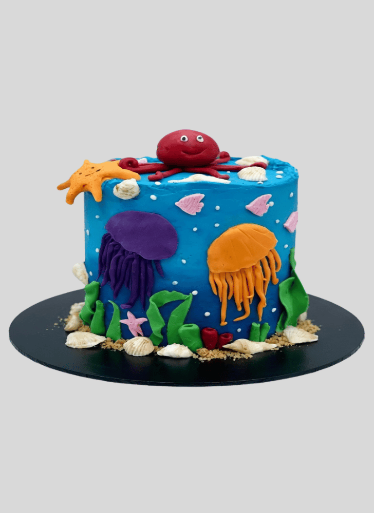 Captivating Jellyfish Cake