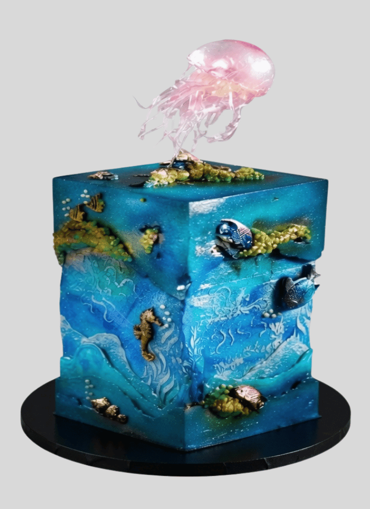 Charming Jellyfish Cake