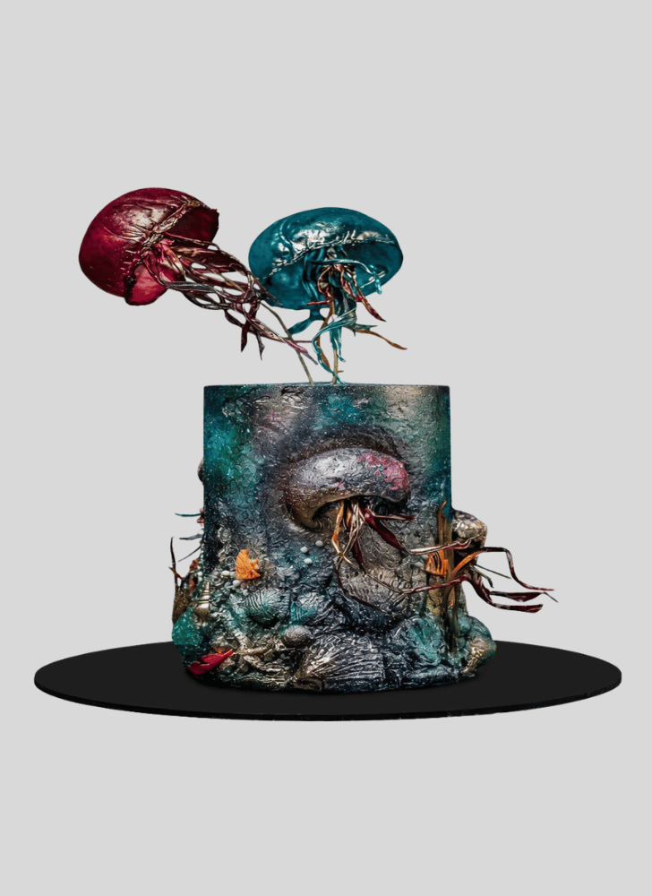 Classy Jellyfish Cake