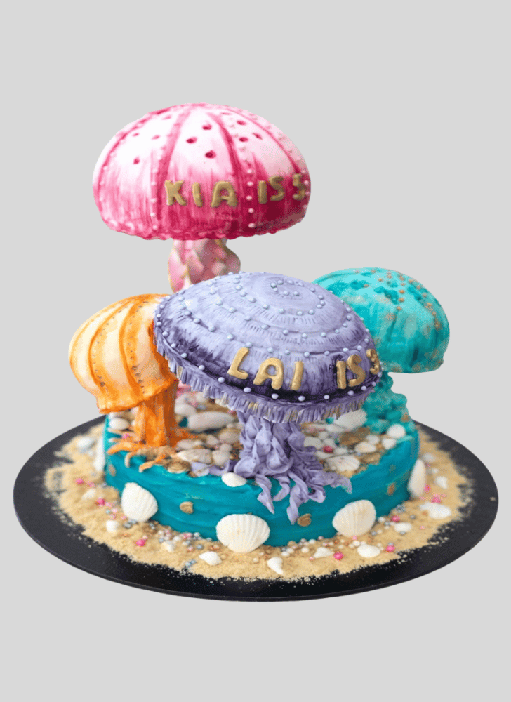 Elegant Jellyfish Cake