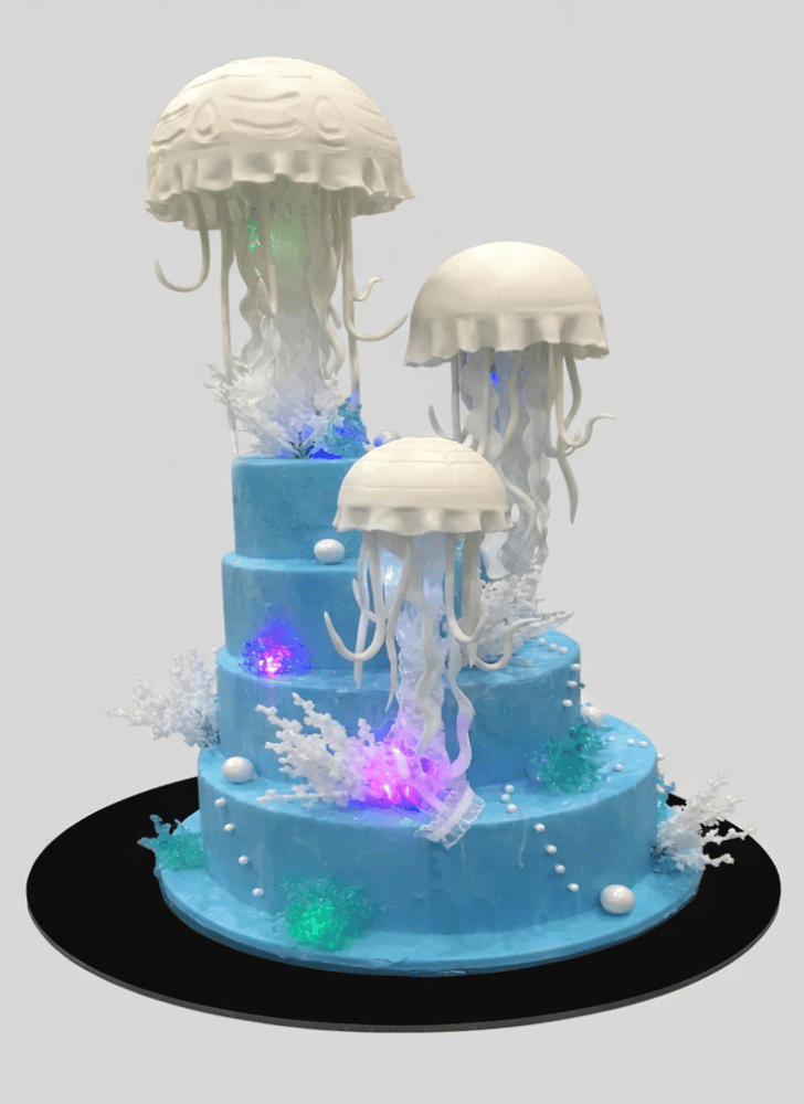 Enthralling Jellyfish Cake