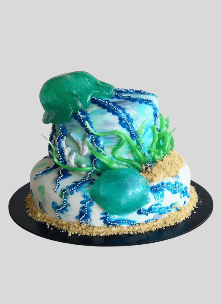 Enticing Jellyfish Cake