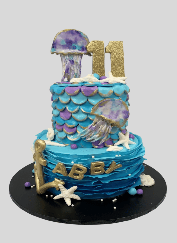 Fascinating Jellyfish Cake