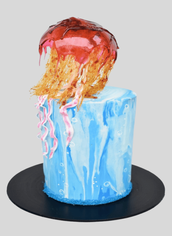 Graceful Jellyfish Cake