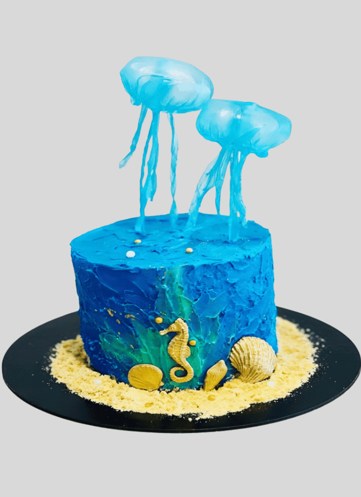 Inviting Jellyfish Cake