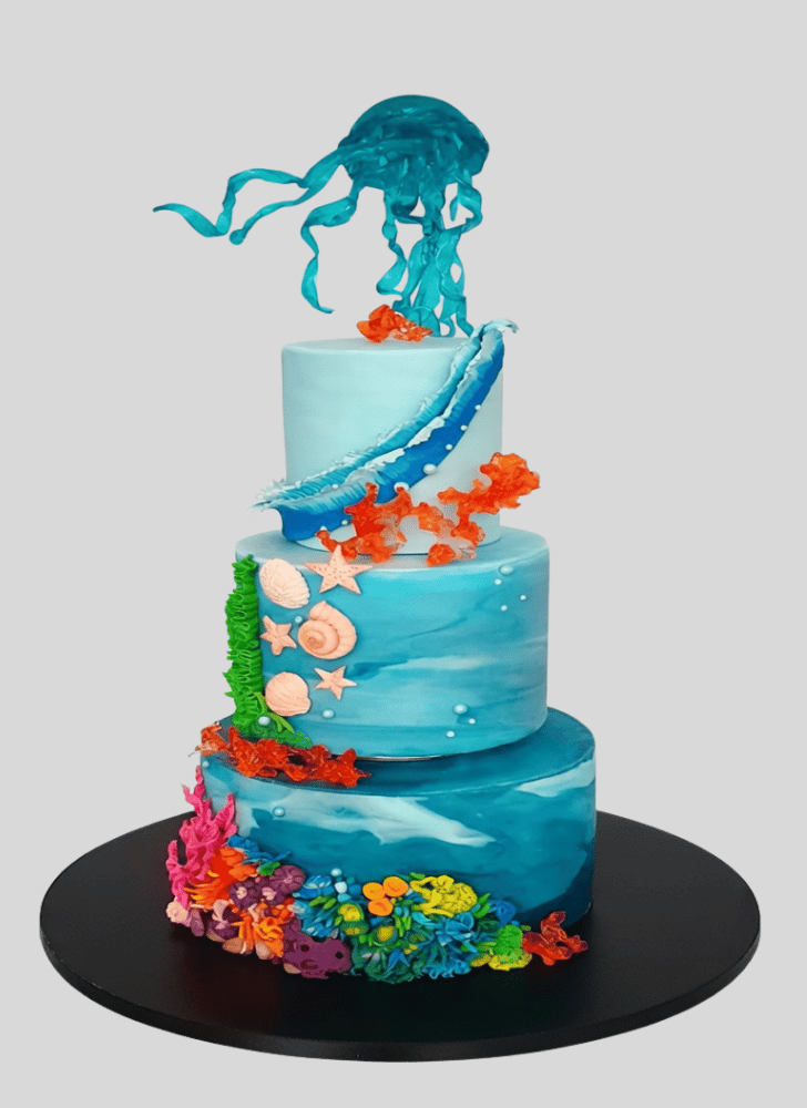 Magnificent Jellyfish Cake