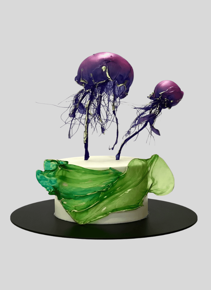 Marvelous Jellyfish Cake