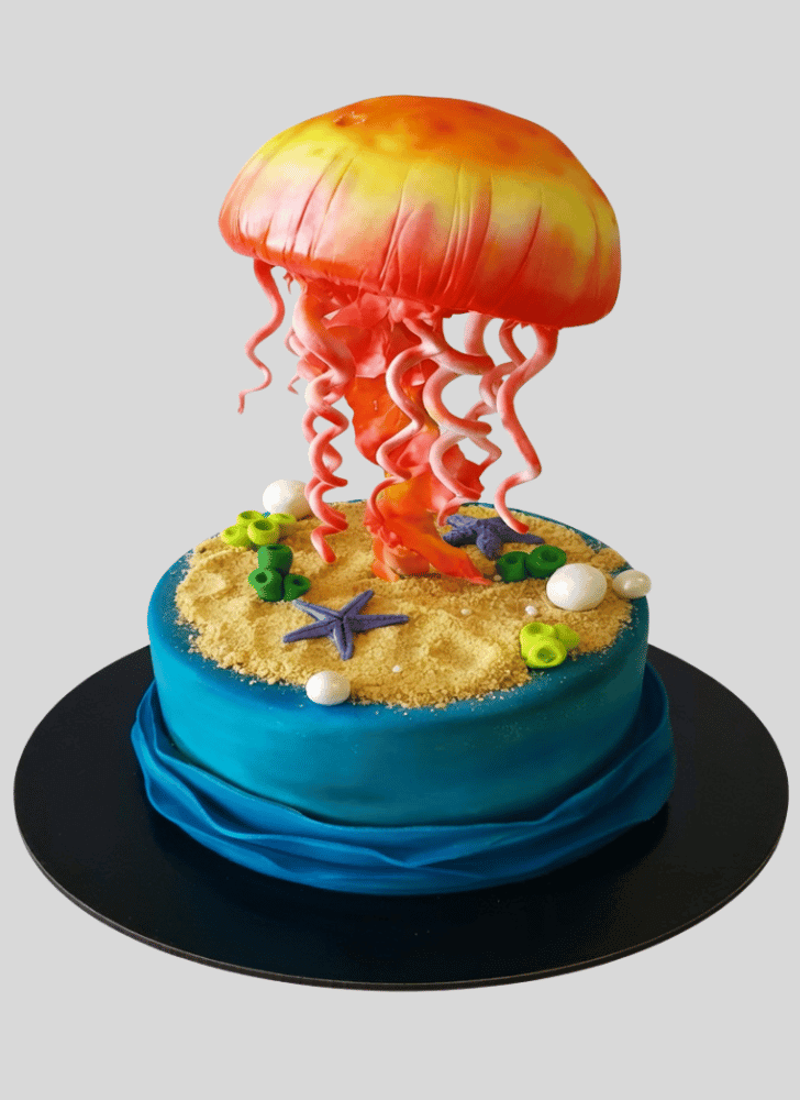 Pleasing Jellyfish Cake