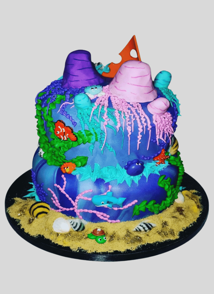 Radiant Jellyfish Cake