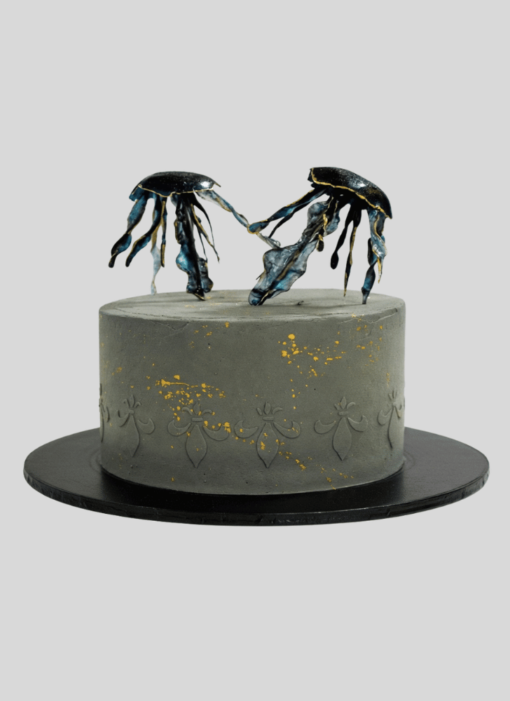 Refined Jellyfish Cake