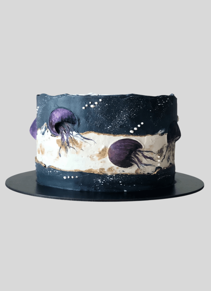 Shapely Jellyfish Cake