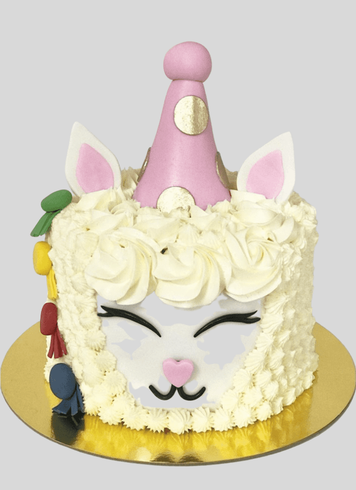 Admirable Llama Cake Design