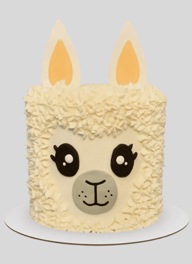 Angelic Llama Cake