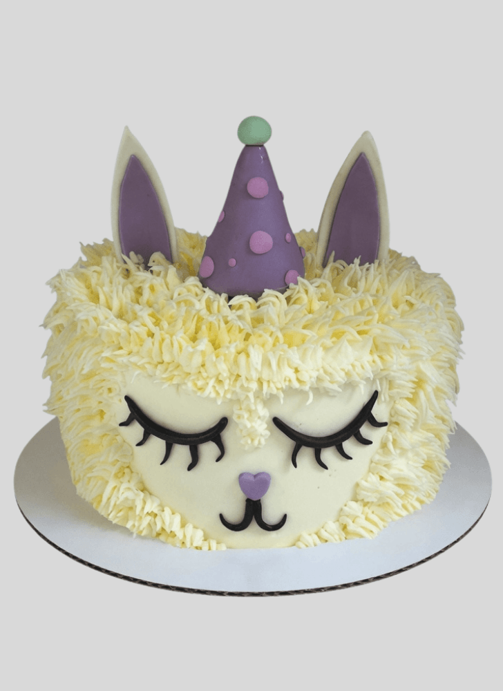 Beauteous Llama Cake