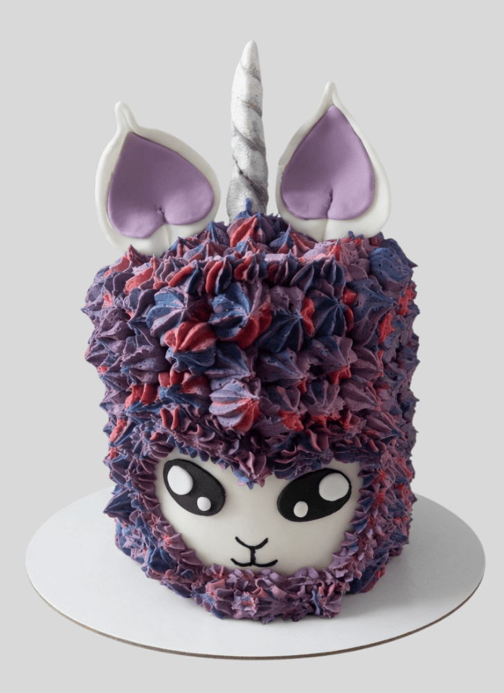 Bewitching Llama Cake