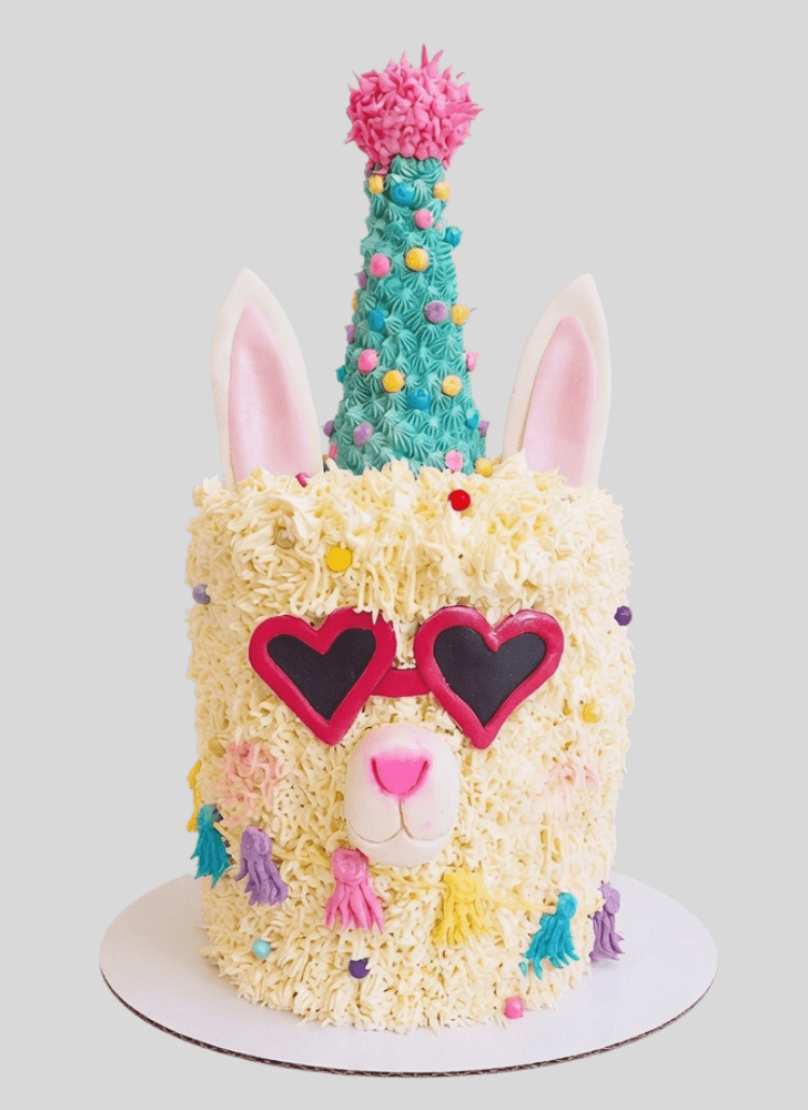 Divine Llama Cake