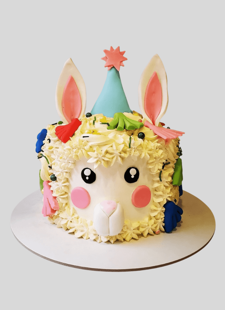 Excellent Llama Cake