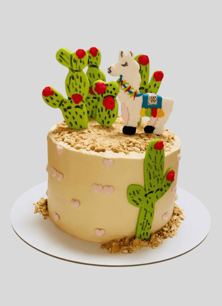 Fair Llama Cake