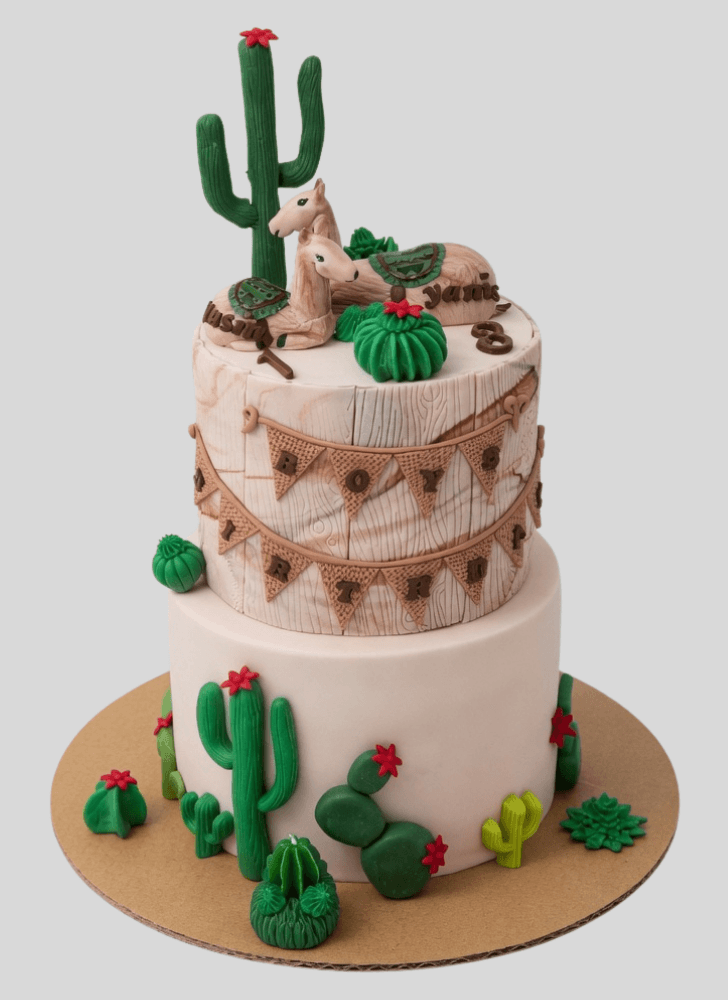 Superb Llama Cake