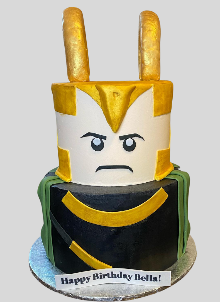 Admirable Loki Cake Design