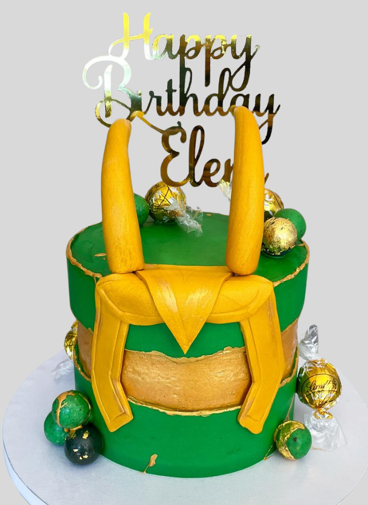 Beauteous Loki Cake
