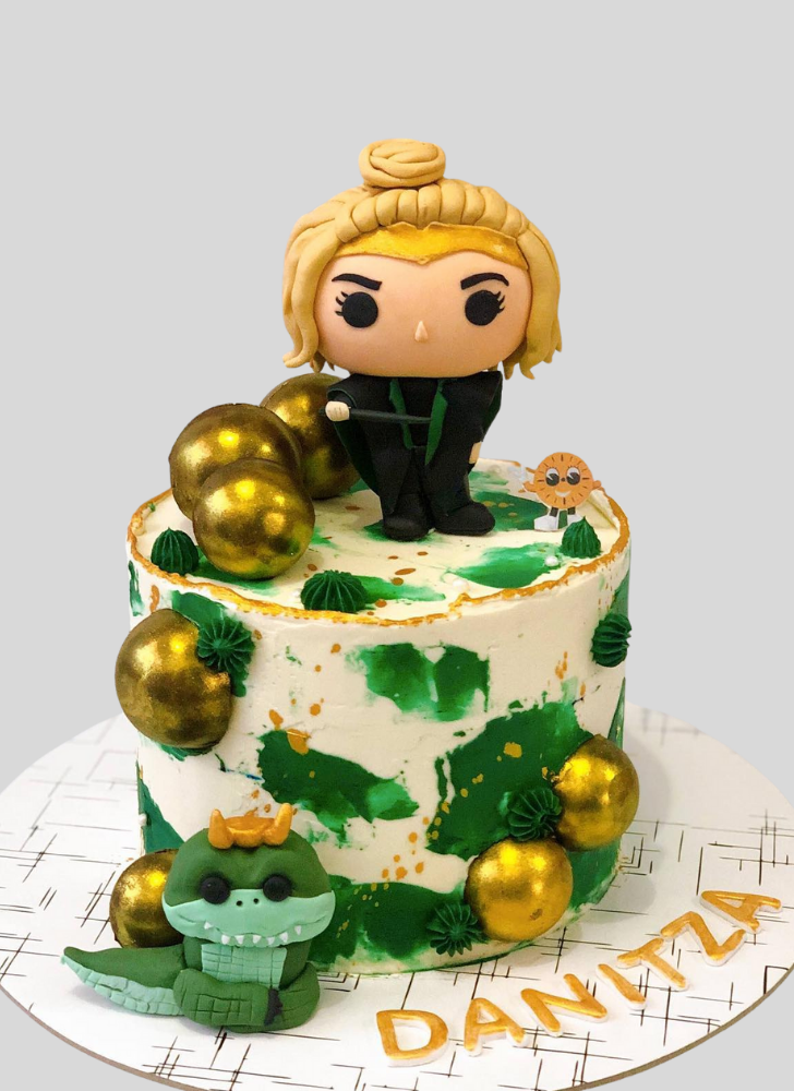 Bewitching Loki Cake
