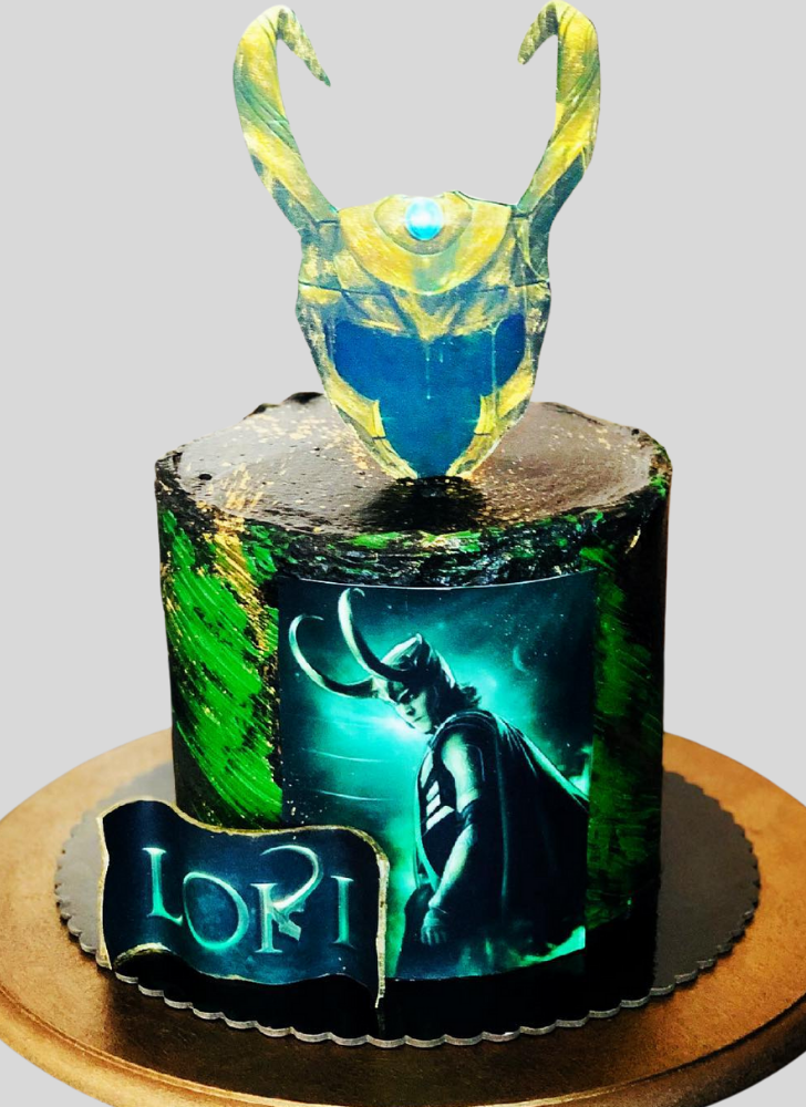 Classy Loki Cake