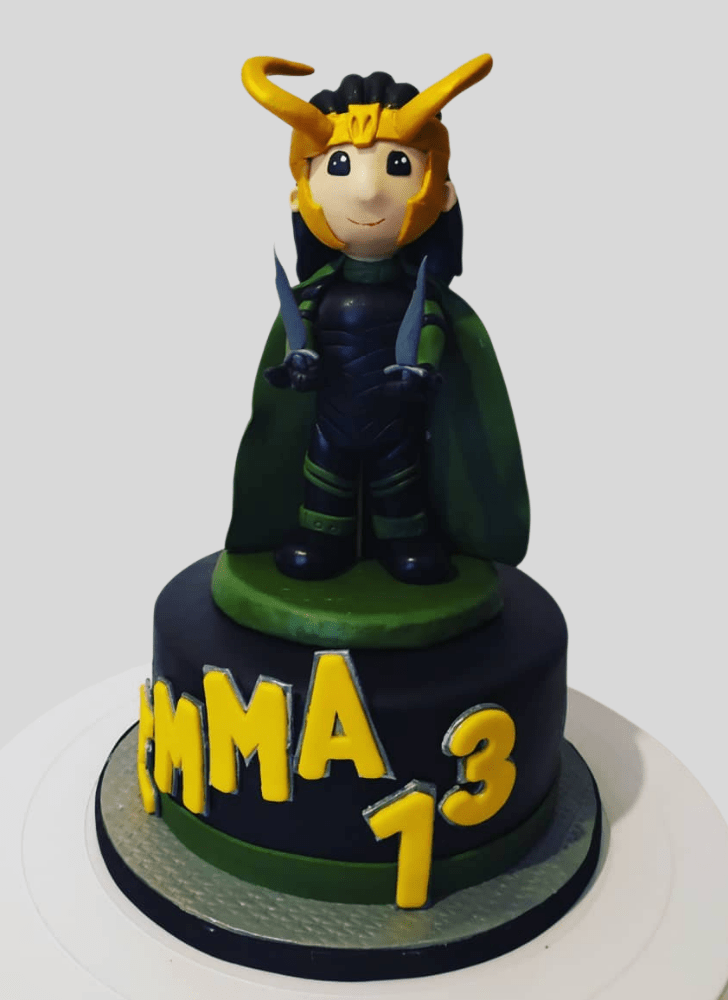Lovely Loki Cake Design
