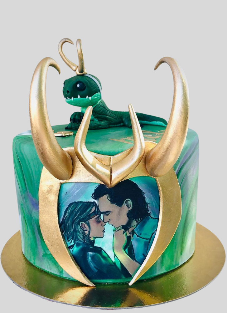 Magnificent Loki Cake