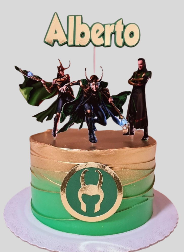 Pretty Loki Cake