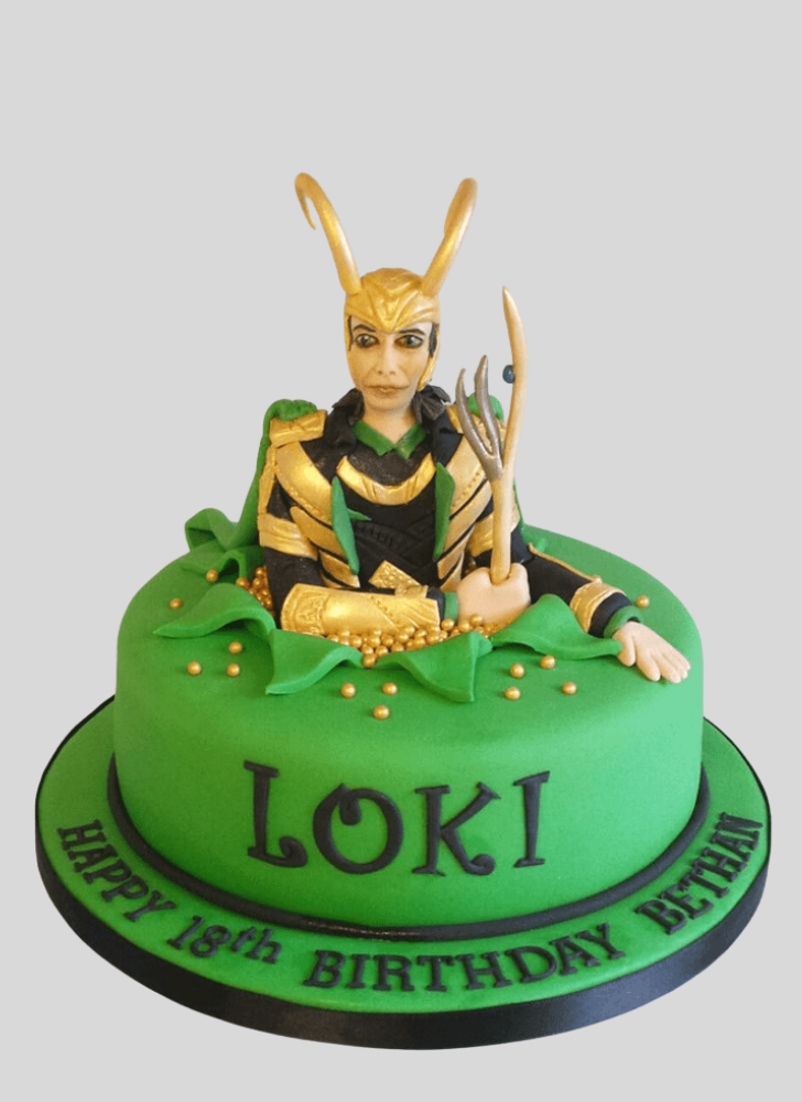 Ravishing Loki Cake
