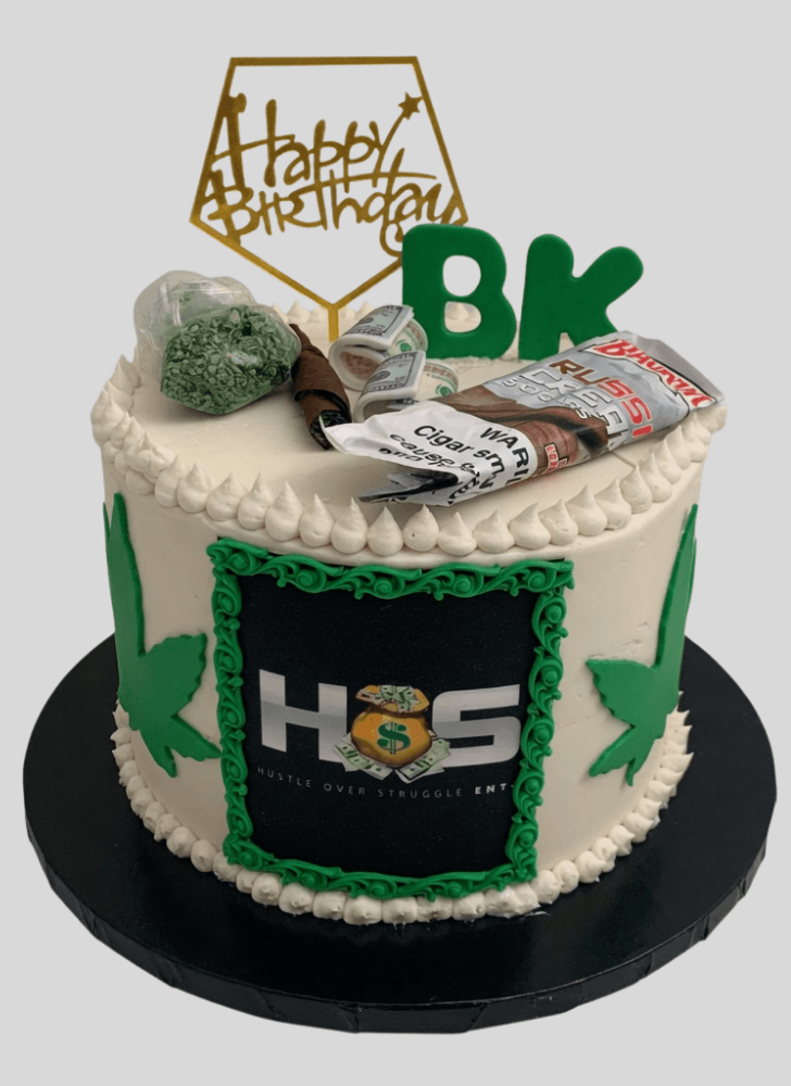 Adorable Marijuana Cake